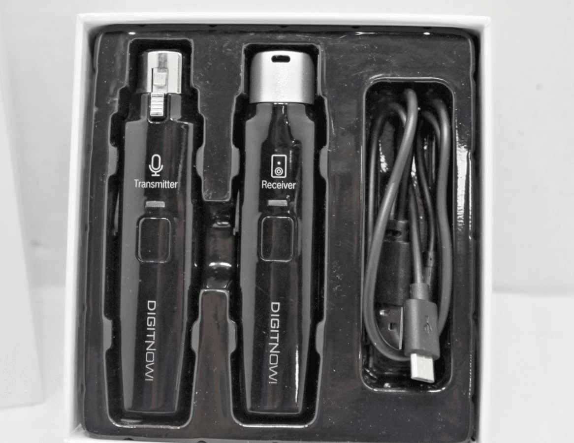 DIGITNOW! Wireless Audio Microphone Wireless System A803 Black Tested - Thumbnail 5