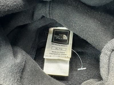 The North Face Hoodie Mens X-Large Half Dome Black Logo Pullover Sweatshirt - Thumbnail 3