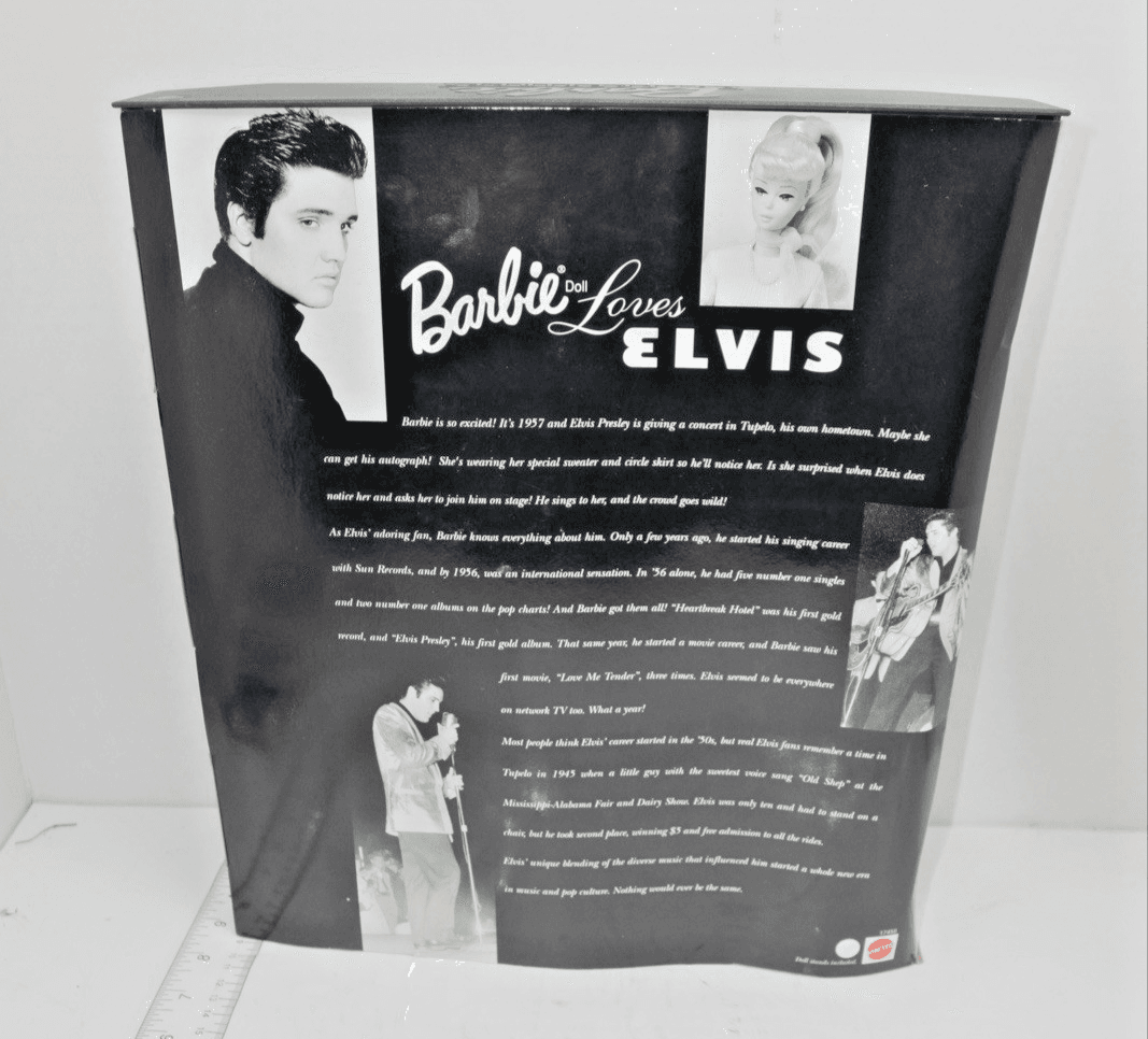 Mattel Barbie Loves Elvis Collector Edition Doll, NIB, 17450 - Thumbnail 2