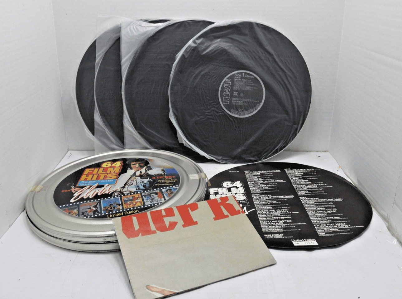 Elvis 48 Film Hits Limited Edition 5 Lp’s Excellent Poster Included - Image 1