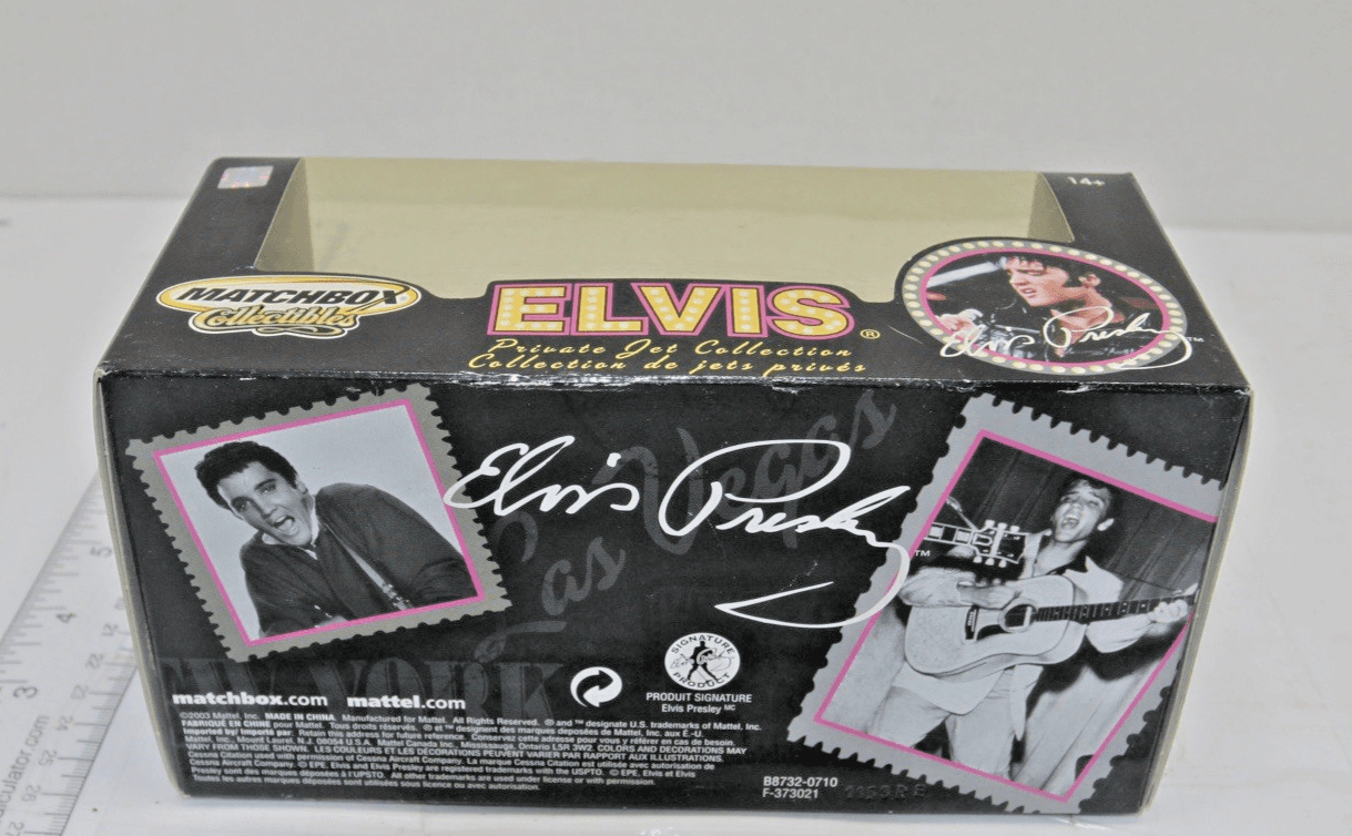2003 Matchbox Collectibles Elvis Presley Private Jet Collection Mattel Unopened - Thumbnail 3