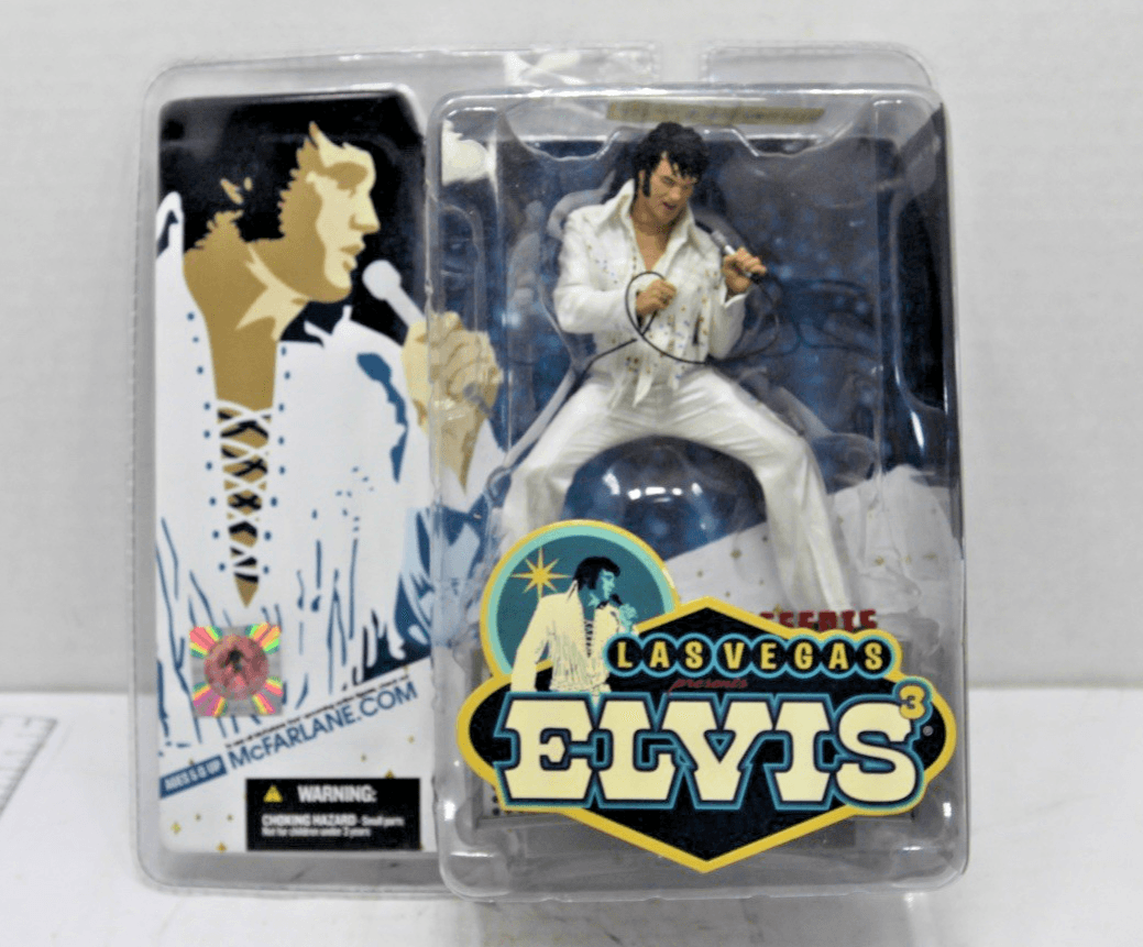 Elvis Presley Las Vegas #3 McFarlane Action Figure 2004 NIB Rare - Image 1