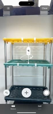 4-Tier Multicolor Shelf Garage Shelving Unit Rack Storage Organizer 32.6" Height - Thumbnail 11