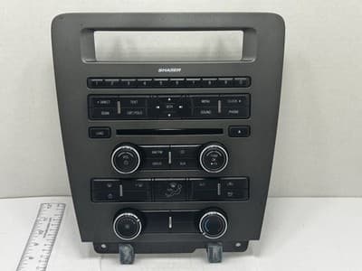 2010-11 Ford Mustang Radio Control Panel Faceplate OEM AR3T-18AB02-JA - Thumbnail 3
