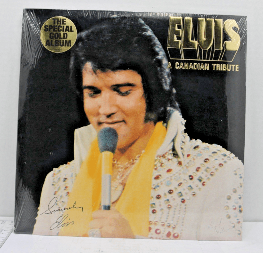 Elvis Presley – A Canadian Tribute 1978 Gold Color KKL1-7065 LP 12" SEALED NOS - Image 1