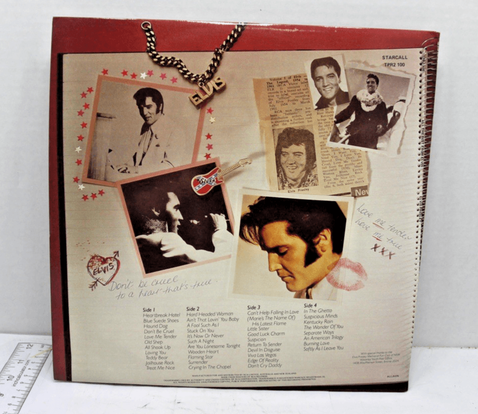 Elvis Presley:12"Double LP All The Best 1982 RCA STARCALL Gatefold cover/Inserts - Thumbnail 3