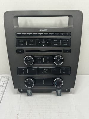 2010-11 Ford Mustang Radio Control Panel Faceplate OEM AR3T-18AB02-JA - Thumbnail 2