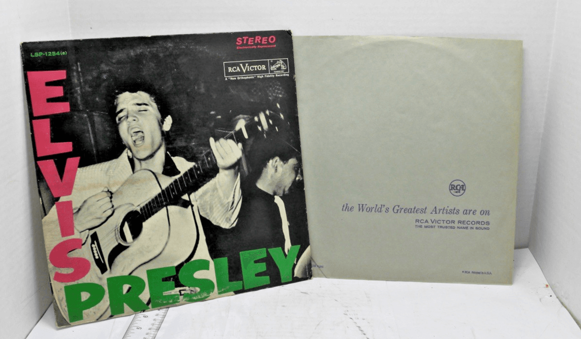 Elvis Presley Self Titled Lp 1984 50th Anv. Remastered Ultrasonic Clean VG+/VG+ - Image 1
