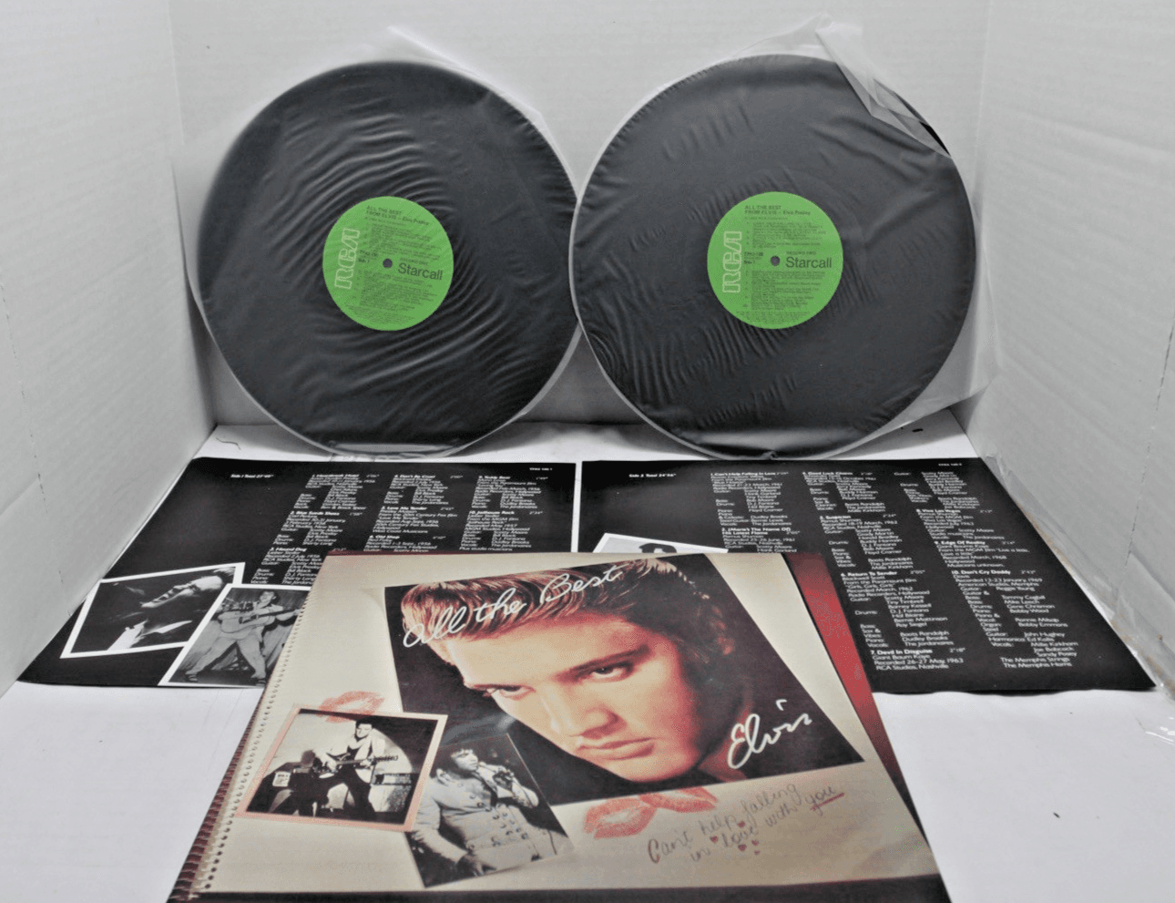Elvis Presley:12"Double LP All The Best 1982 RCA STARCALL Gatefold cover/Inserts - Image 1