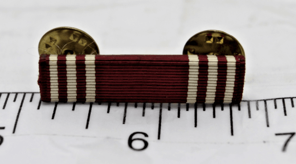 Good Conduct Award Ribbon - US Army - Bar - Vintage - Military - Thumbnail 2