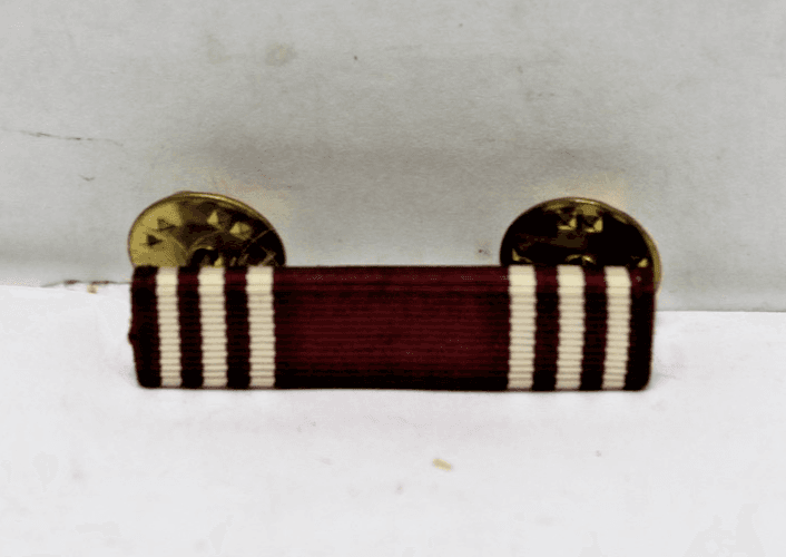 Good Conduct Award Ribbon - US Army - Bar - Vintage - Military - Thumbnail 3