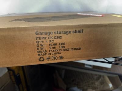 Heavy Duty Garage Storage Shelves Adjustable Folding Garage Organization CK-Q202 - Thumbnail 3