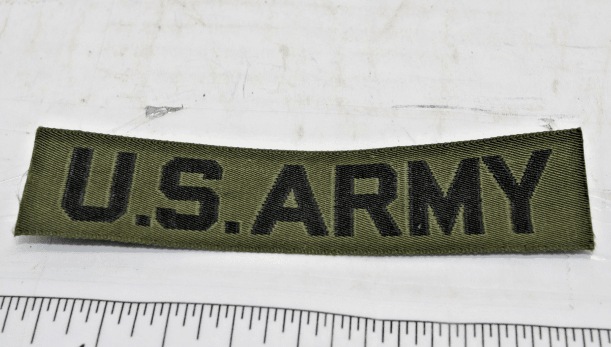 Vietnam Era US Army Patch Green Sew On - Image 1