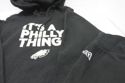 IT'S A PHILLY THING Black Hoodie Pre Owned In Good Condition Large - Thumbnail 3