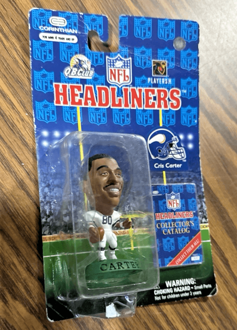 CORINTHIAN NFL HEADLINERS PLAYER CRIS CARTER BRAND NEW SUPER RARE 1:64 MINT - Thumbnail 3