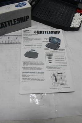 BATTLESHIP Board Game 100% COMPLETE 2018 Good Condition - Thumbnail 5