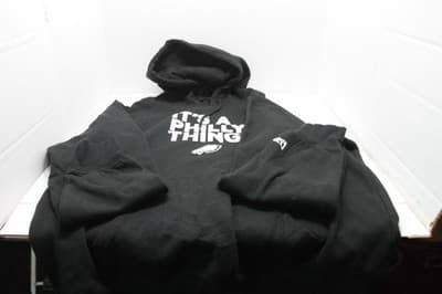 IT'S A PHILLY THING Black Hoodie Pre Owned In Good Condition Large - Thumbnail 2