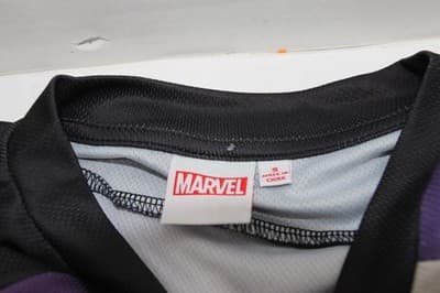 Marvel Venom NWT Hockey Jersey Size Small Purple Black Spider-Man NEW - Thumbnail 5
