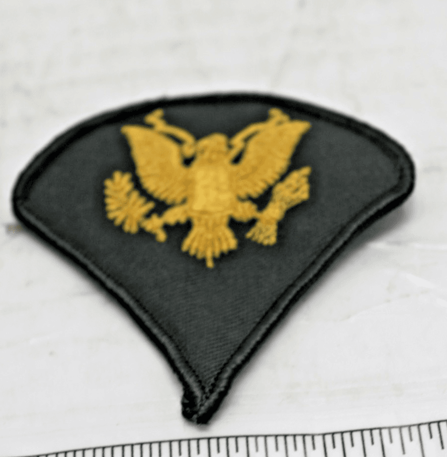 Army Specialist E-4 patch - Image 1