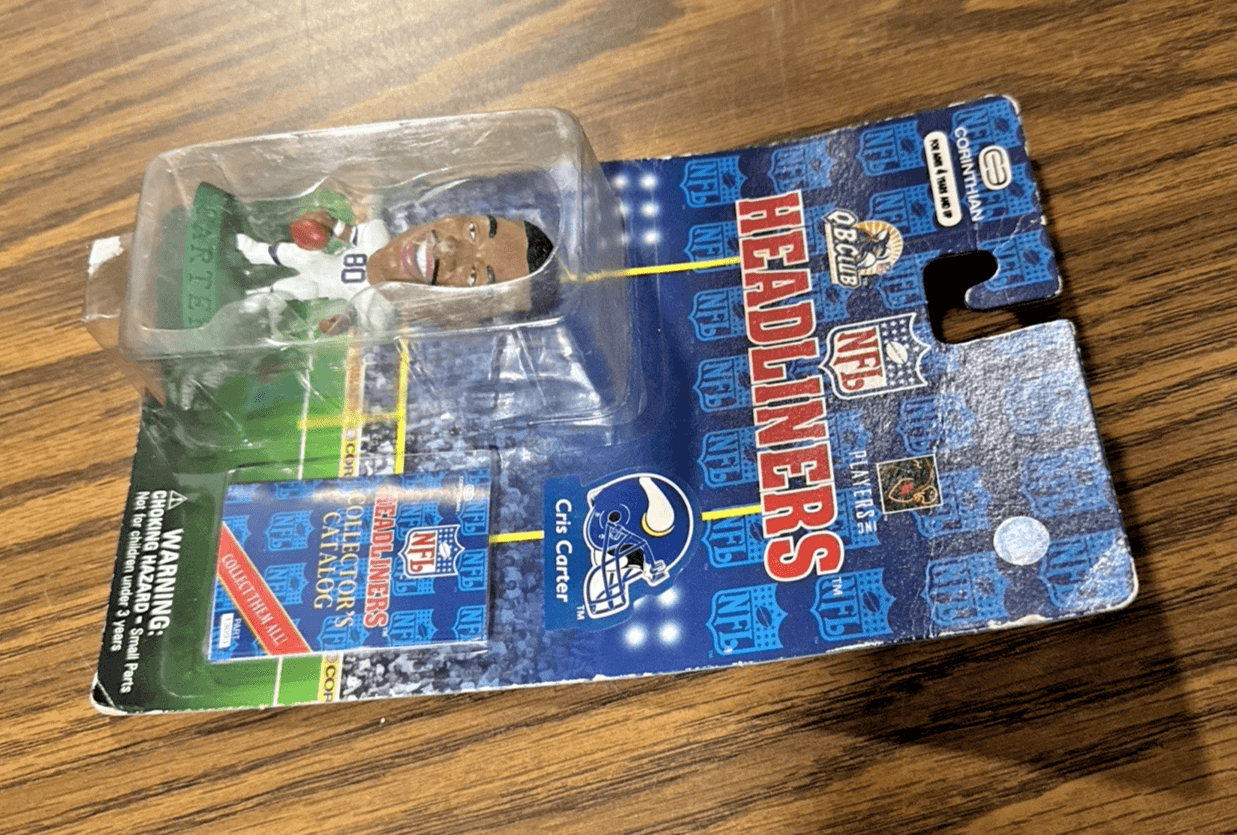CORINTHIAN NFL HEADLINERS PLAYER CRIS CARTER BRAND NEW SUPER RARE 1:64 MINT - Thumbnail 4