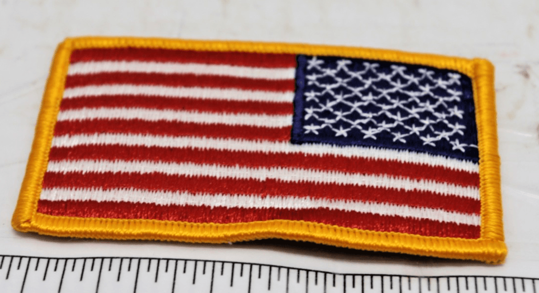 Vtg United States of America Tactical Military Flag Patch Cloth VGC Collectible - Image 1