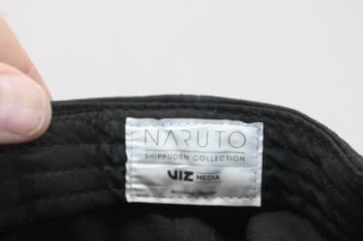 Naruto Shippuden Hat Cap Adjustable Embroidered Size OSFM Black - Thumbnail 5