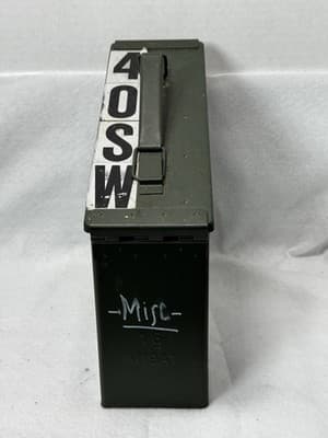 Military 30 CAL Grade 1 M19A1 Metal AMMO CAN 7.62mm BOX .30 CALIBER - Thumbnail 4