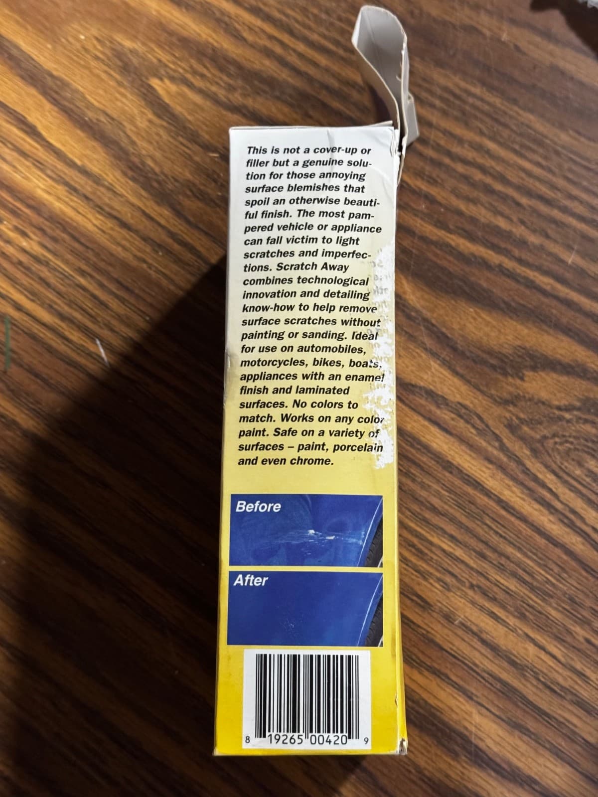 Klean Logik Scratch Away All Surface Scratch Remover (8oz) Cars Boats Appliances - Thumbnail 4