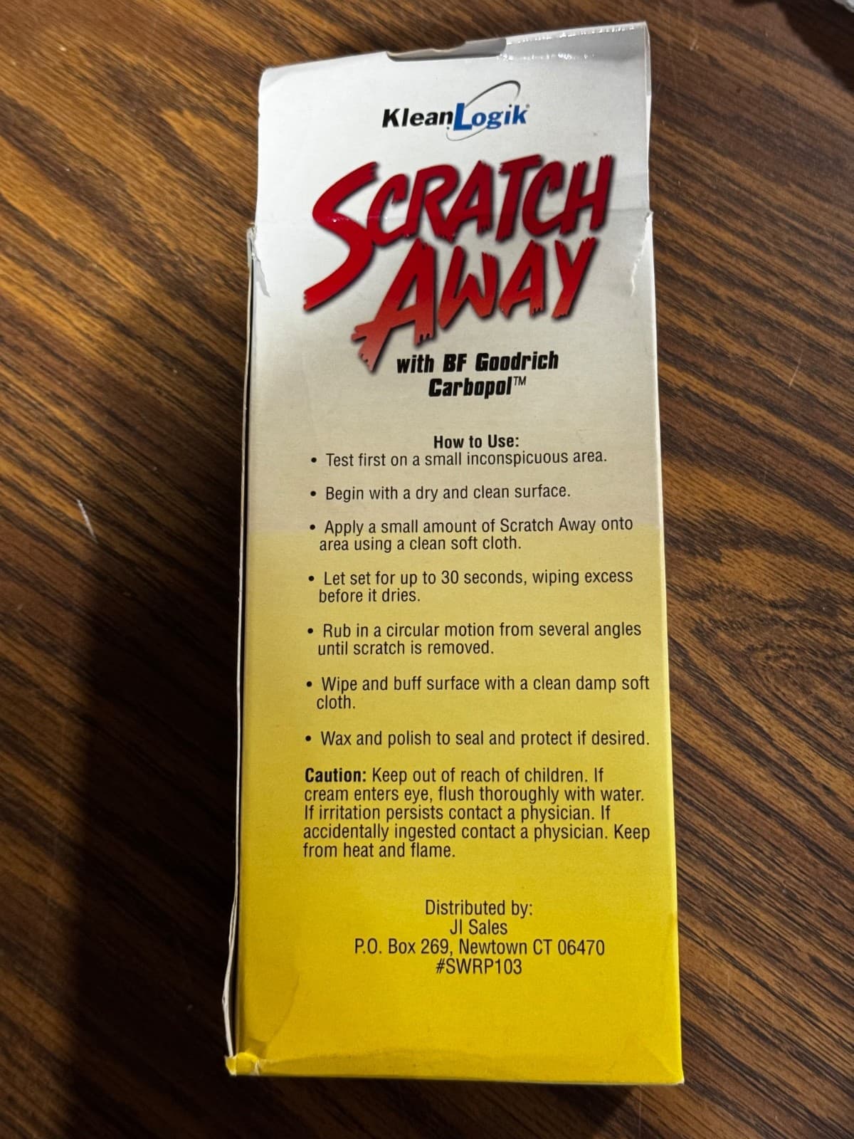 Klean Logik Scratch Away All Surface Scratch Remover (8oz) Cars Boats Appliances - Thumbnail 5
