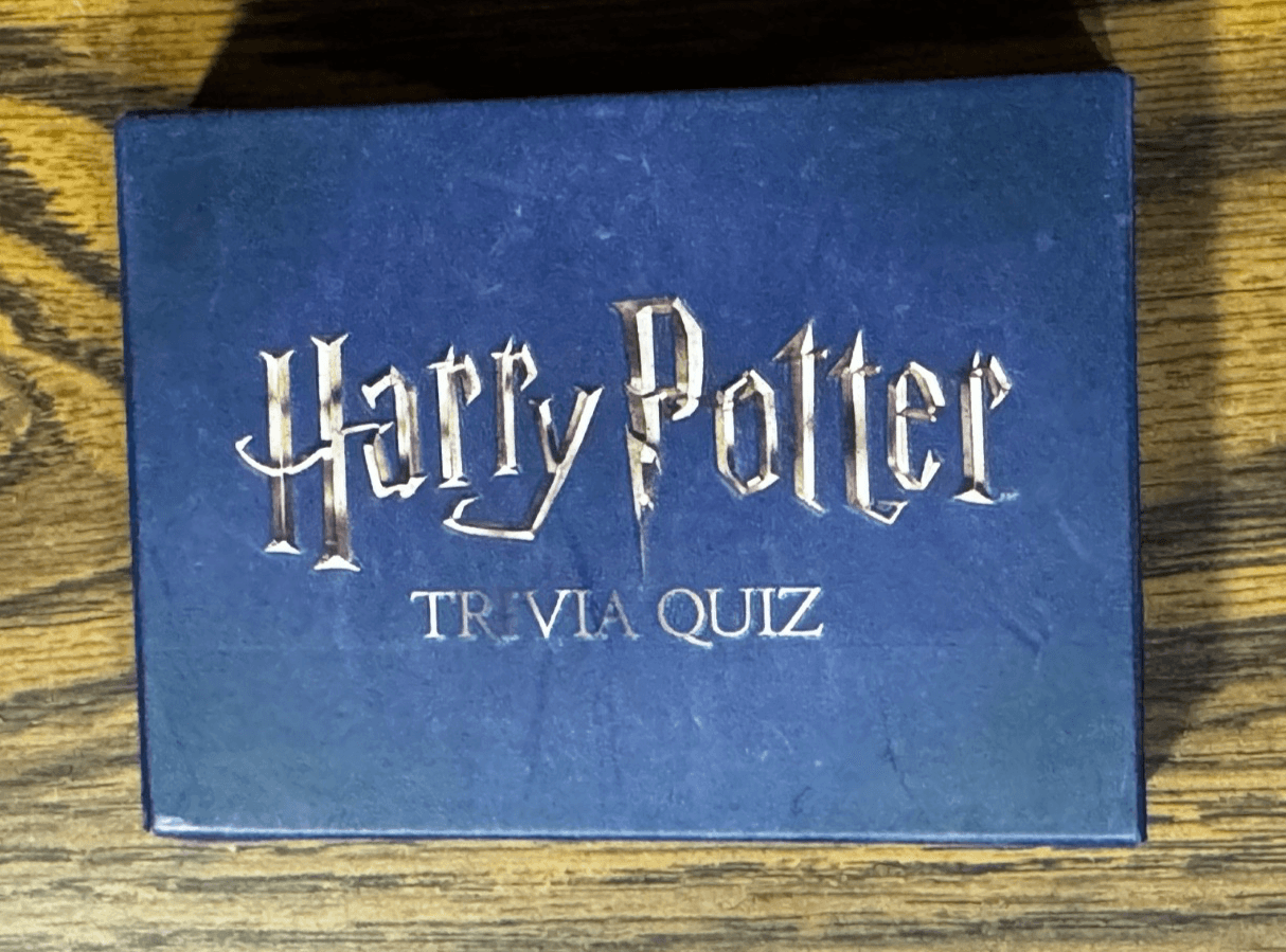 Harry Potter Game Trivia Quiz Game 50 Cards / 200 Questions Ages 8+ New - Thumbnail 2