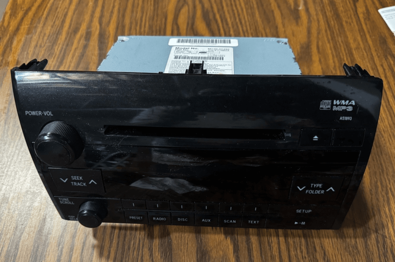 07 08 09 10 11 12 13 Toyota Tundra Sequoia Radio Cd 86120-0C290 - Thumbnail 2
