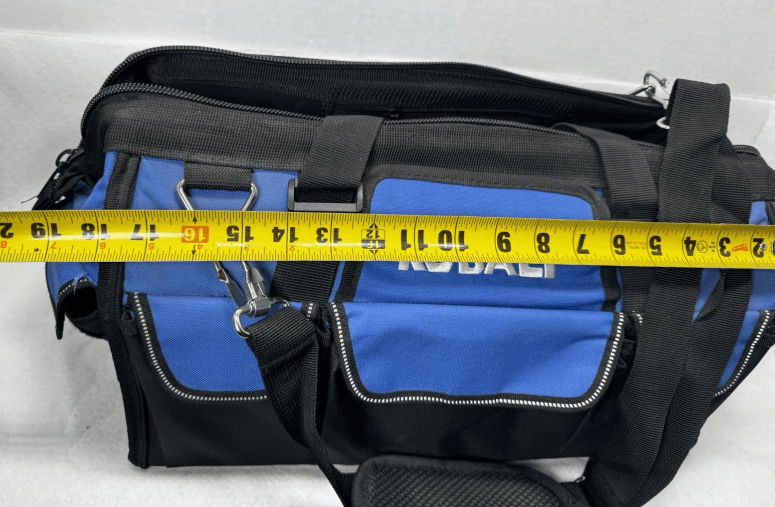 Kobalt Polyester 19” Cargo / Tool Bag Tons Of Pockets Heavy Duty - Thumbnail 3