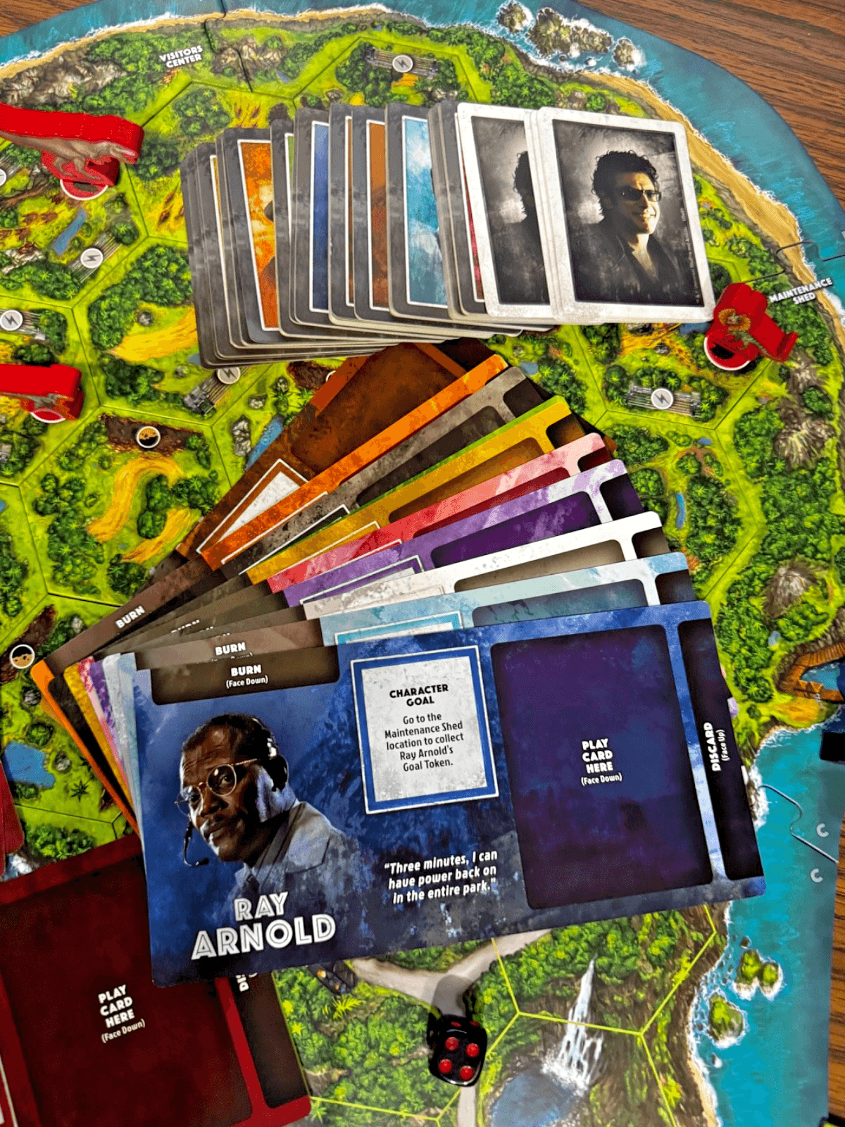 Ravensburger Jurassic Park Danger Adventure Strategy Board Game 2018 Complete - Thumbnail 4