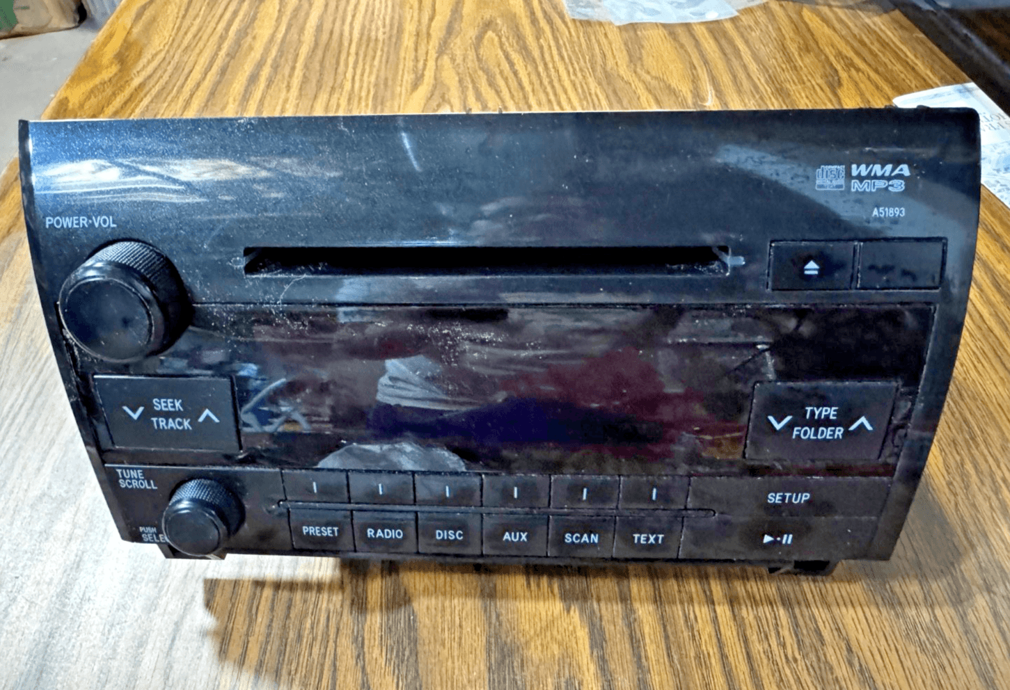 07 08 09 10 11 12 13 Toyota Tundra Sequoia Radio Cd 86120-0C290 - Image 1