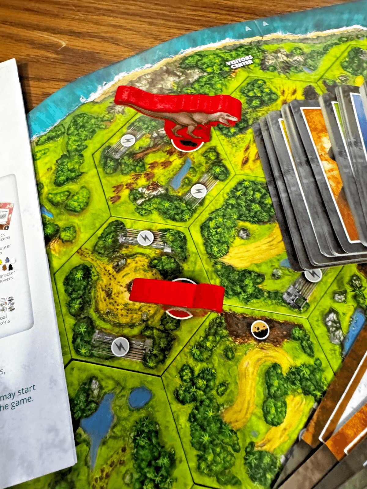 Ravensburger Jurassic Park Danger Adventure Strategy Board Game 2018 Complete - Thumbnail 8