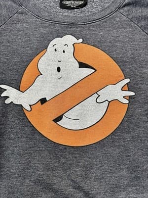 Ghostbusters Reckless Karma Sweatshirt Gray Medium 2010 Columbia Pictures - Thumbnail 2
