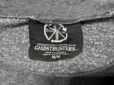 Ghostbusters Reckless Karma Sweatshirt Gray Medium 2010 Columbia Pictures - Thumbnail 4