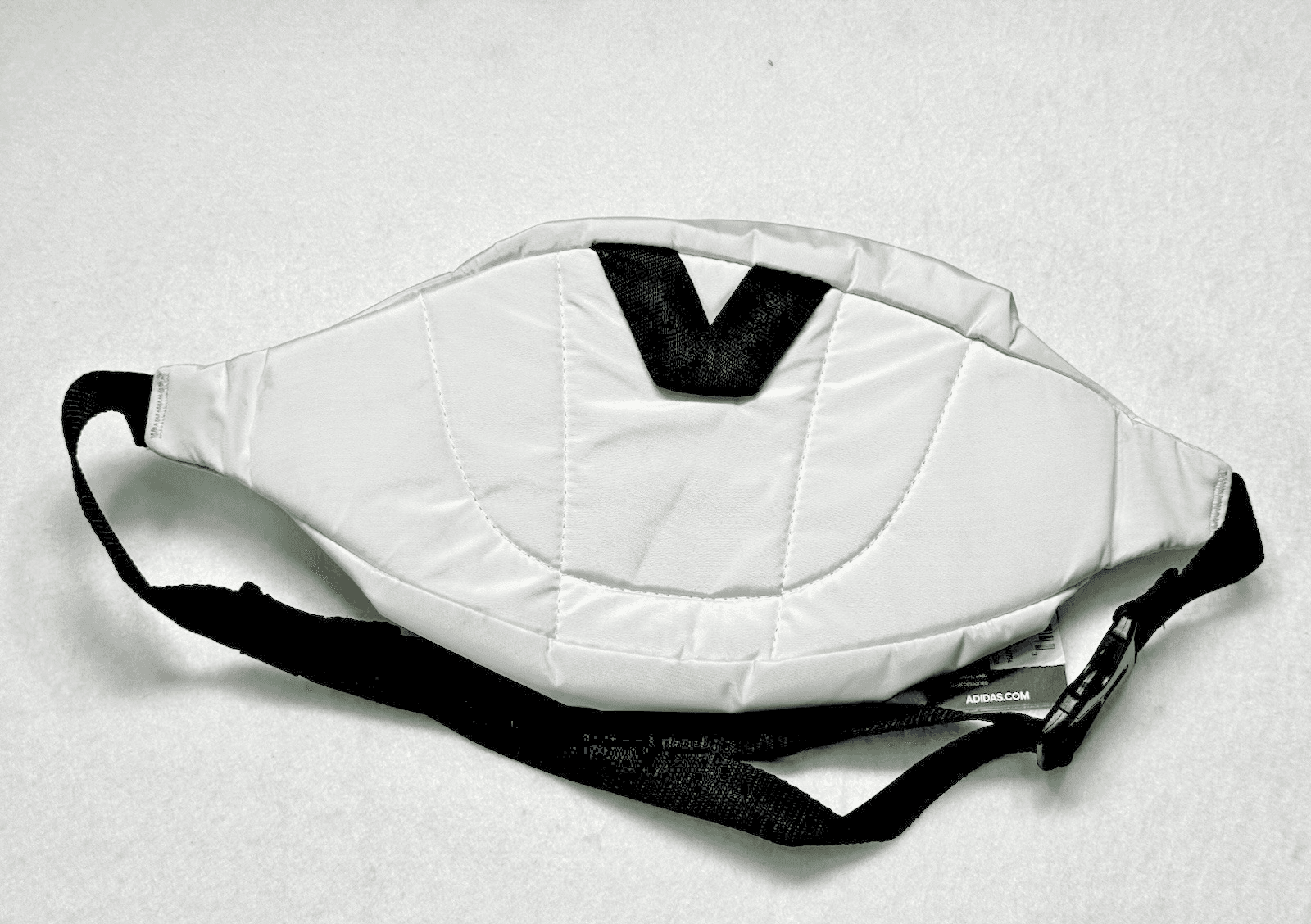 Adidas Unisex Core Fanny Pack Waist Belt Crossbody Travel Bag - White - Thumbnail 2