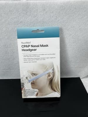 Nuvomed CPAP Nasal Mask Headgear - Replacement Straps - Comfortable & Lightweigh - Thumbnail 2
