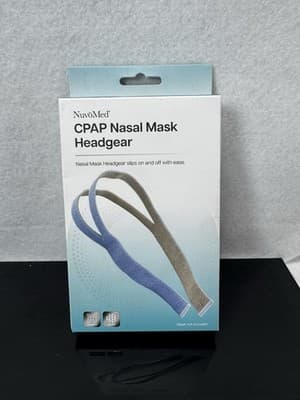 Nuvomed CPAP Nasal Mask Headgear - Replacement Straps - Comfortable & Lightweigh - Image 1