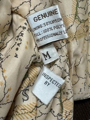 Good Condition WINLIT Made in the KOREA AMERICAN VOLUNTEER GRP Brown Size M - Thumbnail 7
