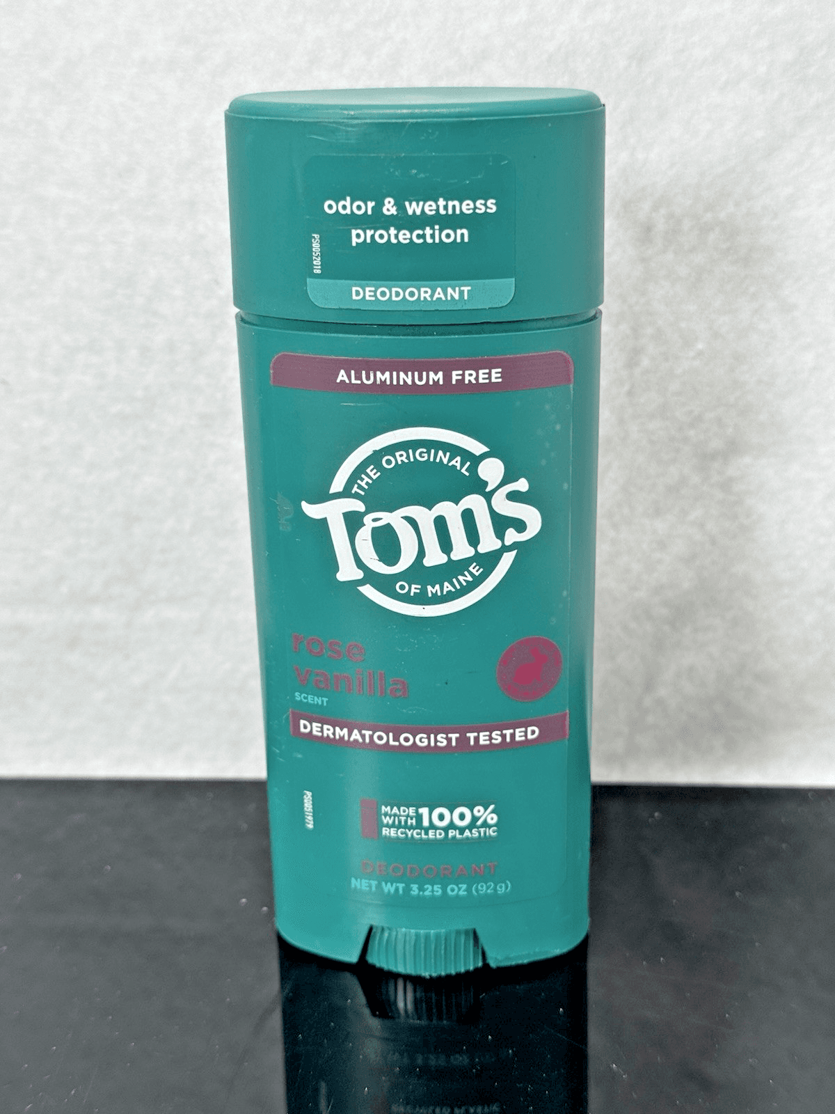 New Tom's of Maine Aluminum Free Rose Vanilla Stick Deodorant 3.25 oz - Image 1