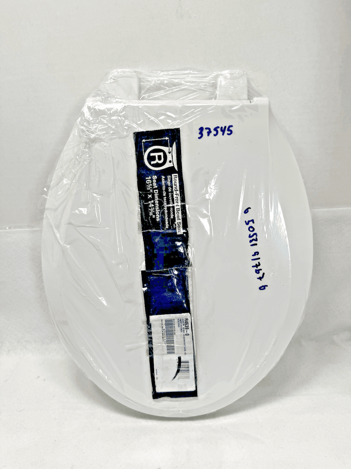 Kohler 4639-0 Cachet Quick Round Toilet Seat White Ready Latch 16 5/8 - 14 3/16 - Image 1
