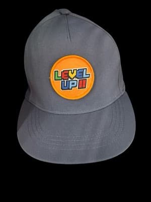 Video Game Hat with Multi Patches Baseball Hat Cap New Wonder Nation - Image 1