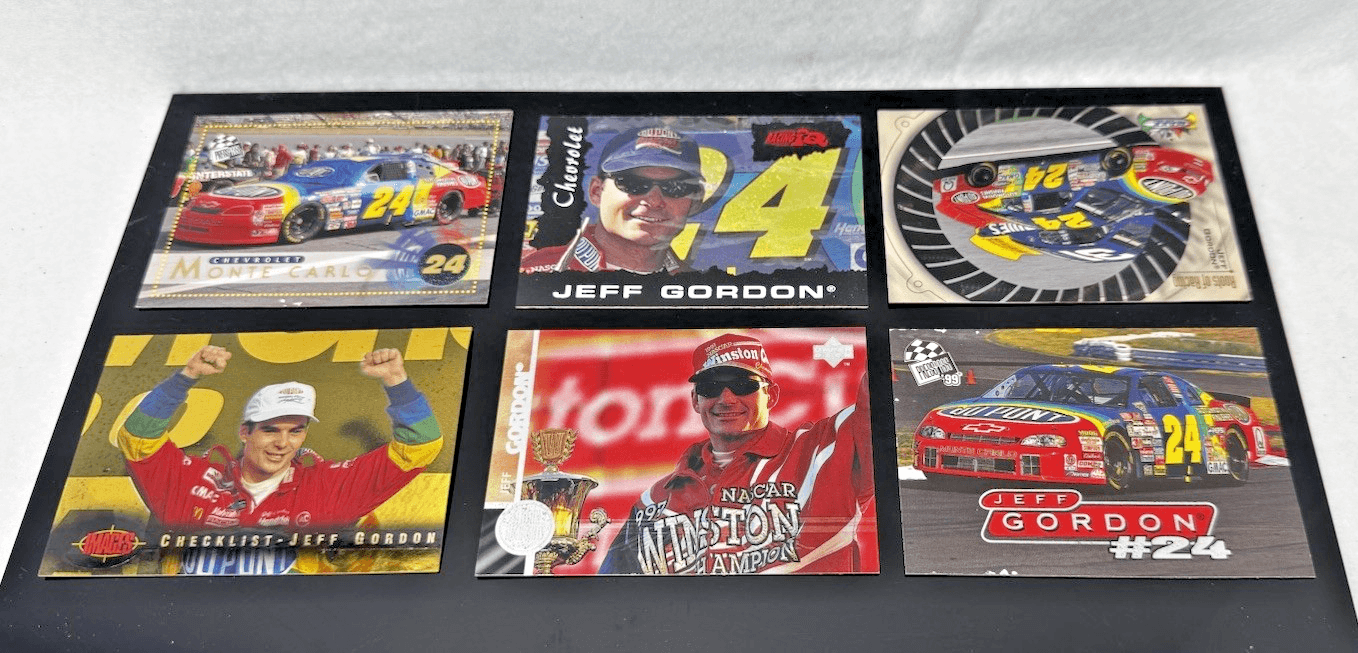 Lot Of Over 44 Jeff Gordon NASCAR Racing Cards 90’s-Y2K - Image 1