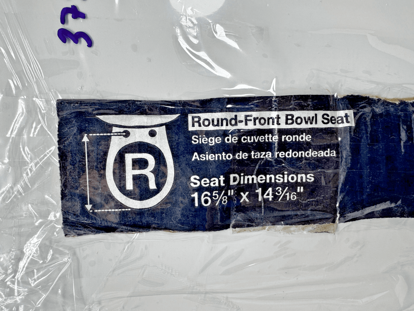 Kohler 4639-0 Cachet Quick Round Toilet Seat White Ready Latch 16 5/8 - 14 3/16 - Thumbnail 2