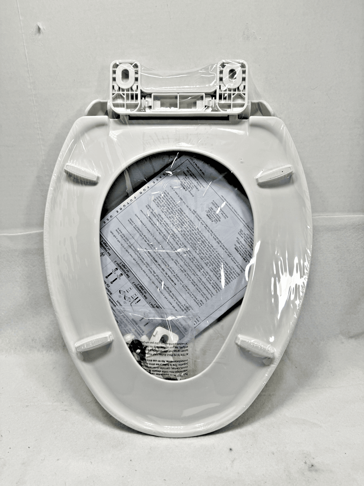 American Standard E White Cadet 1001-246-737 Toilet Seat 5257.246.737 - Thumbnail 4
