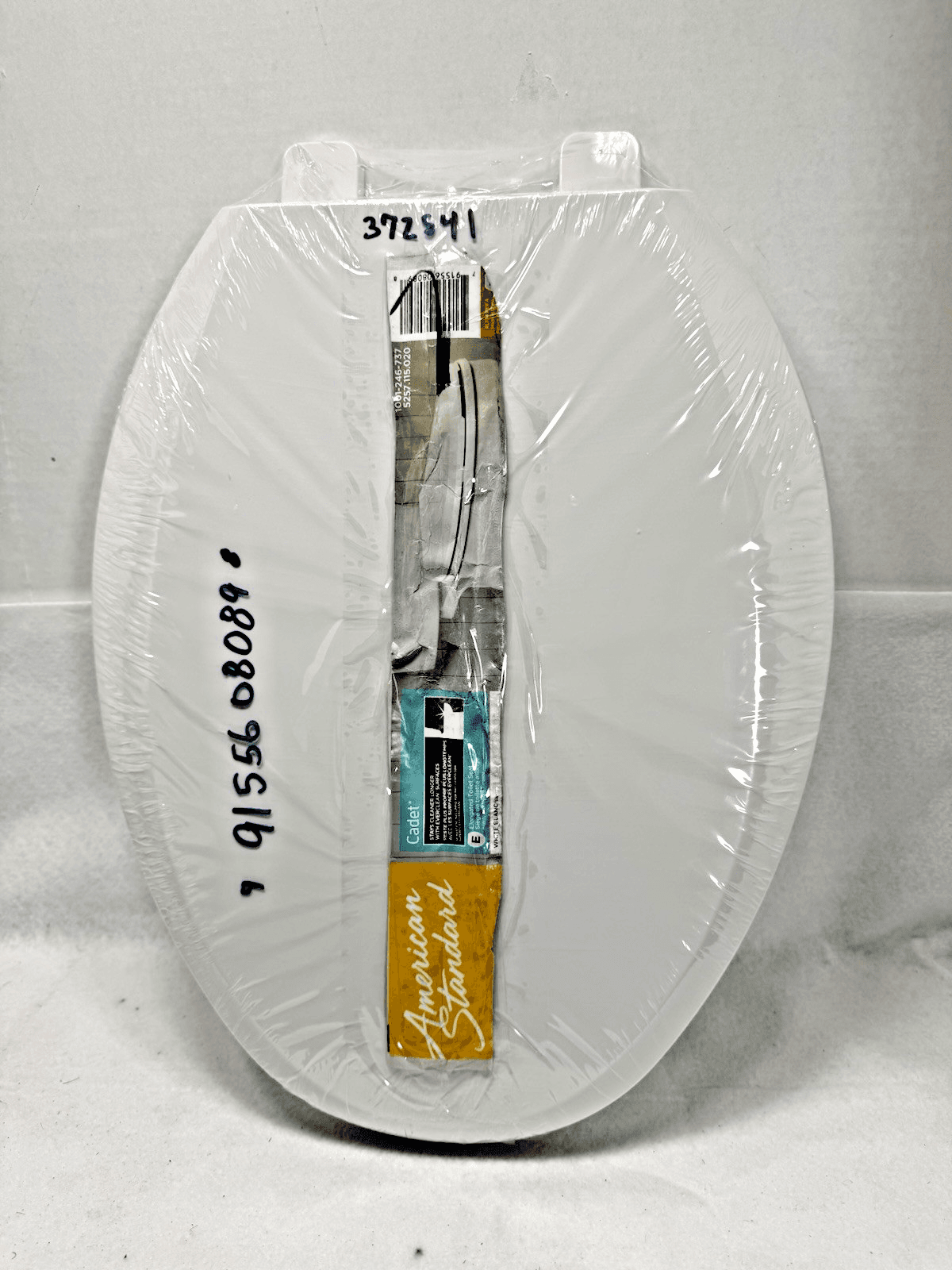 American Standard E White Cadet 1001-246-737 Toilet Seat 5257.246.737 - Image 1