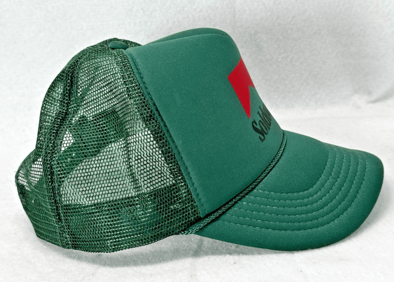 Vintage Rare Marlboro Spoof HAT SNAPBACK ADJUSTABLE Green - Thumbnail 2