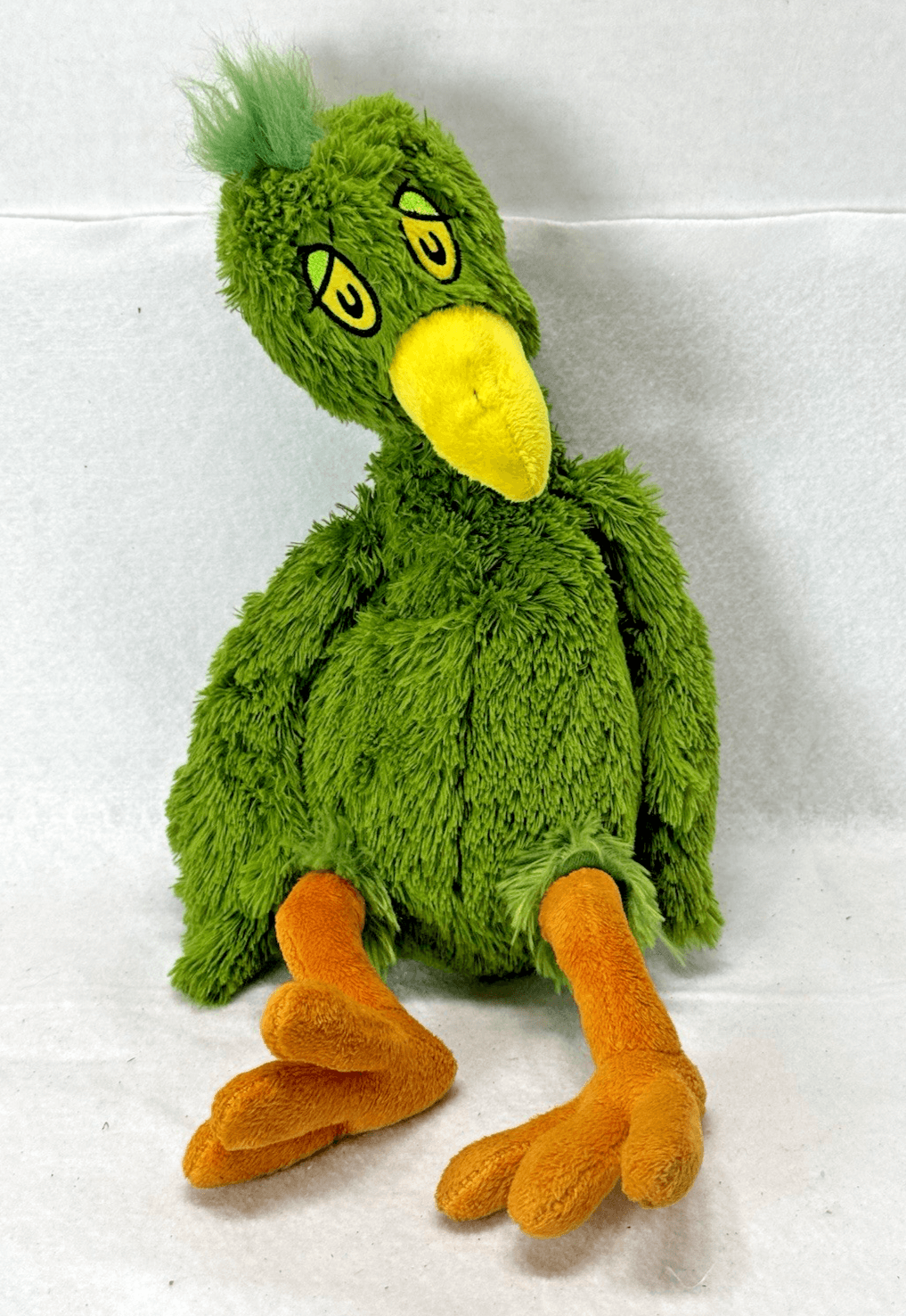 Dr Seuss Kohls Cares Hooey Green Parrot Bird Plush Oh Say Can You Say - Image 1